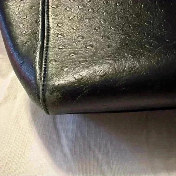 Kate Spade Cowhide Deep Bluish Black Large Handbag - Picture 6 of 16